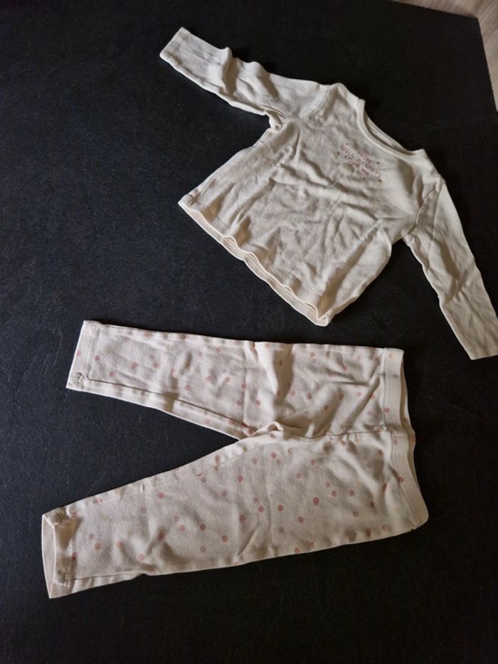 Pyjama 2 pièces kiabi 🎀 24 mois