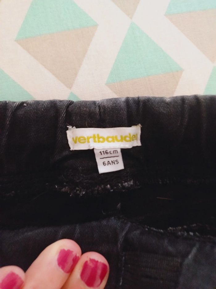 Tregging brodé MorphologiK "waterless" fille tour de hanches large - photo numéro 5