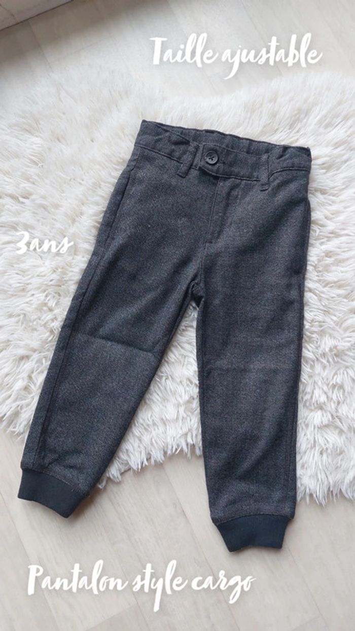 Pantalon style cargo 3 ans