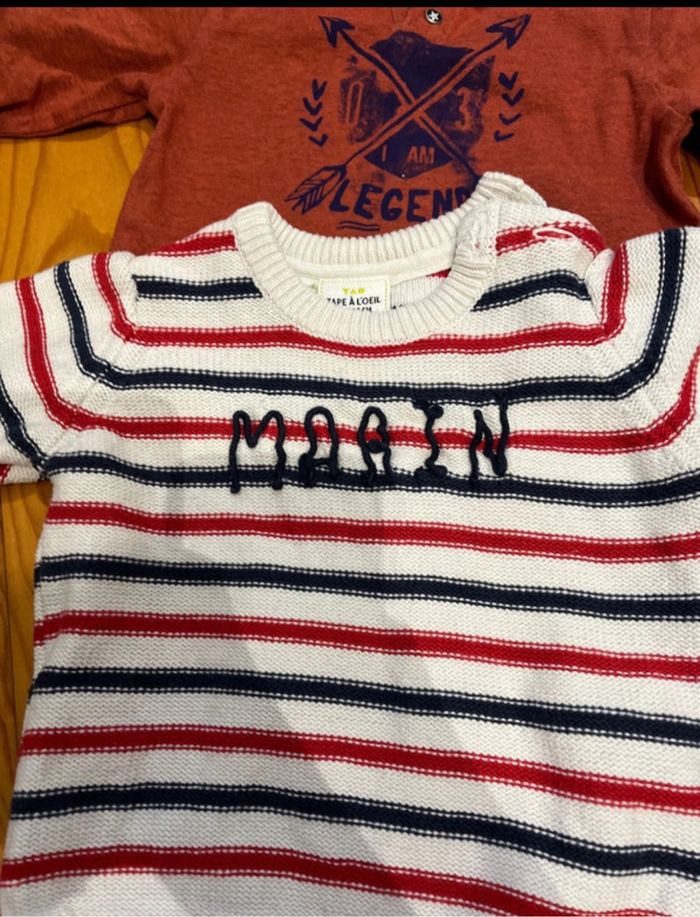 Lot vêtements garcon mi saison - photo numéro 4