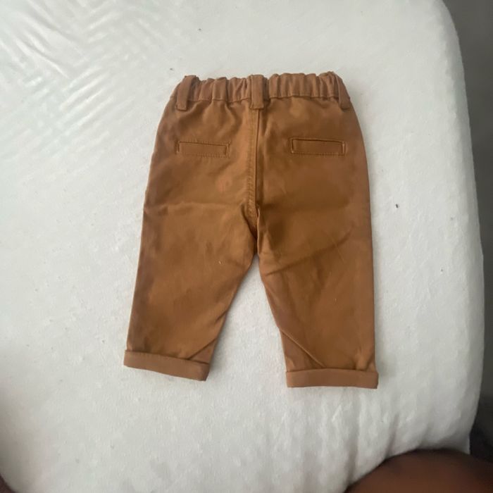 Pantalon jean kaki pour bébé - photo numéro 2