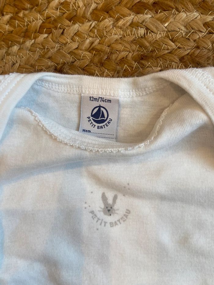Tee-shirts manches longues 12 mois Petit Bateau - photo numéro 2