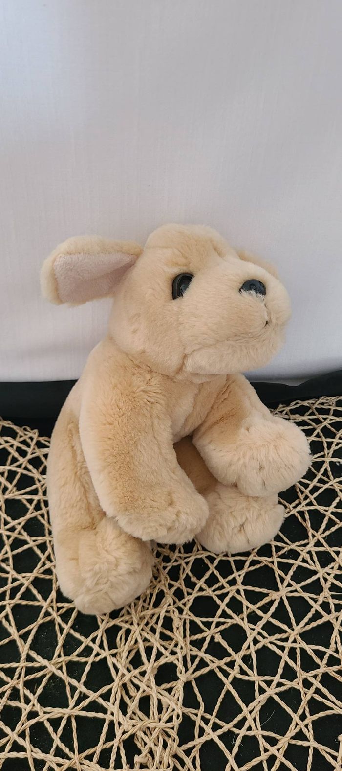 chiot Labrador doré en peluche « Keel Toys » doudou - photo numéro 2