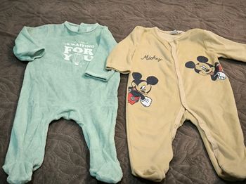 Lot de 2grenouillère bébé