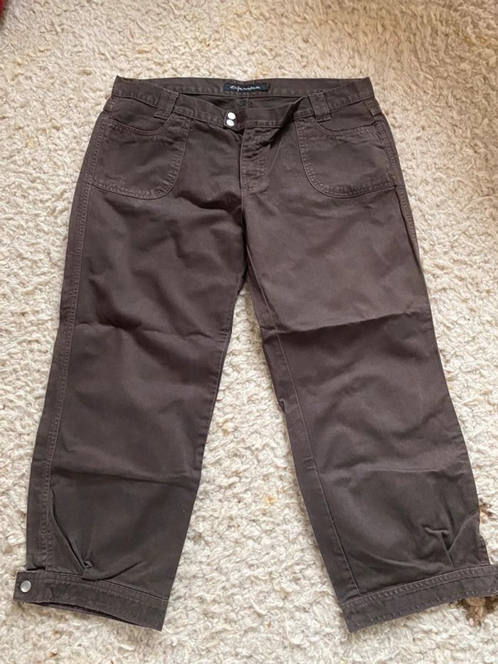 Pantalon pantacourt la fée maraboutée vintage taille 44