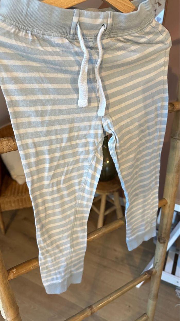 💜 Pyjama deux pièces blanc motif hiver tape à l’œil 5 ans 💜 - photo numéro 2