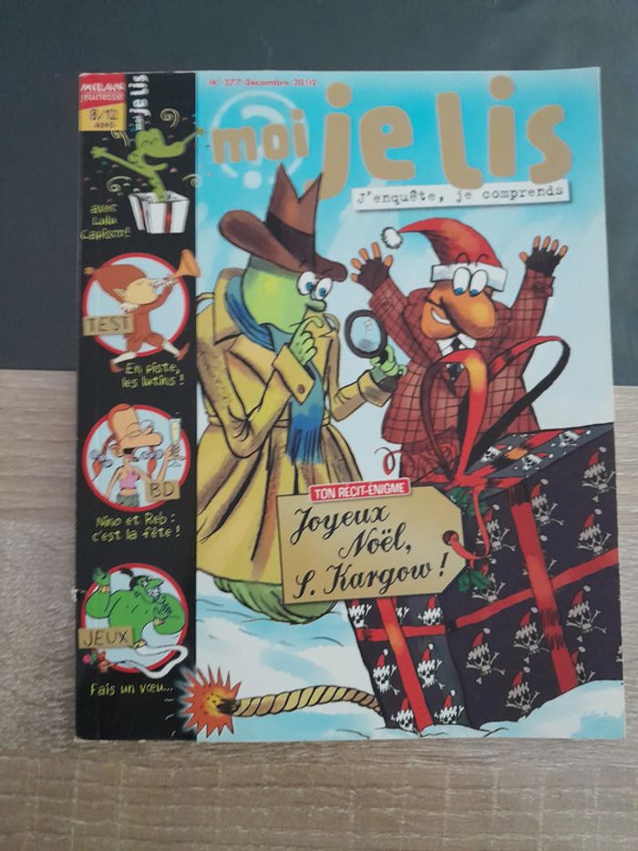 magazine moi je lis, j'enquête, je comprends n°277