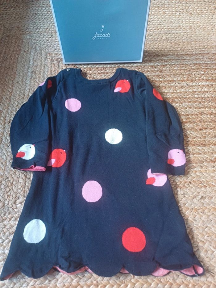 Magnifique robe Jacadi taille 3ans +une paire de collant Jacadi offerte - photo numéro 2