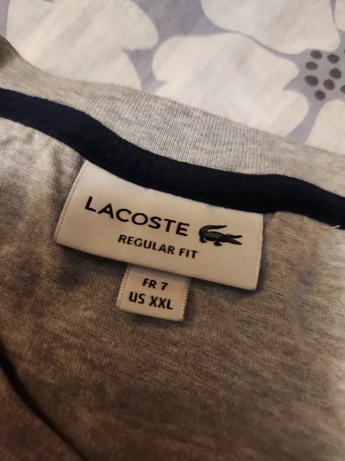 Tshirt lacoste - photo numéro 5