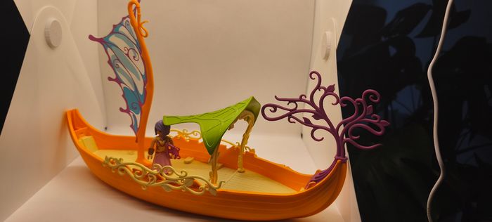 Playmobil bateau féerique et fée avec lyre - photo numéro 8