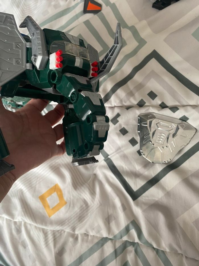 Power ranger jouer éléphant vert - photo numéro 5