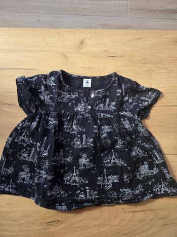 Blouse fille petit bateau