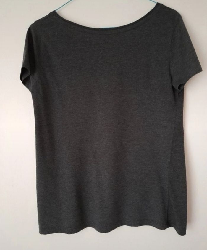 T-shirt gris chiné taille 38 disney - photo numéro 4