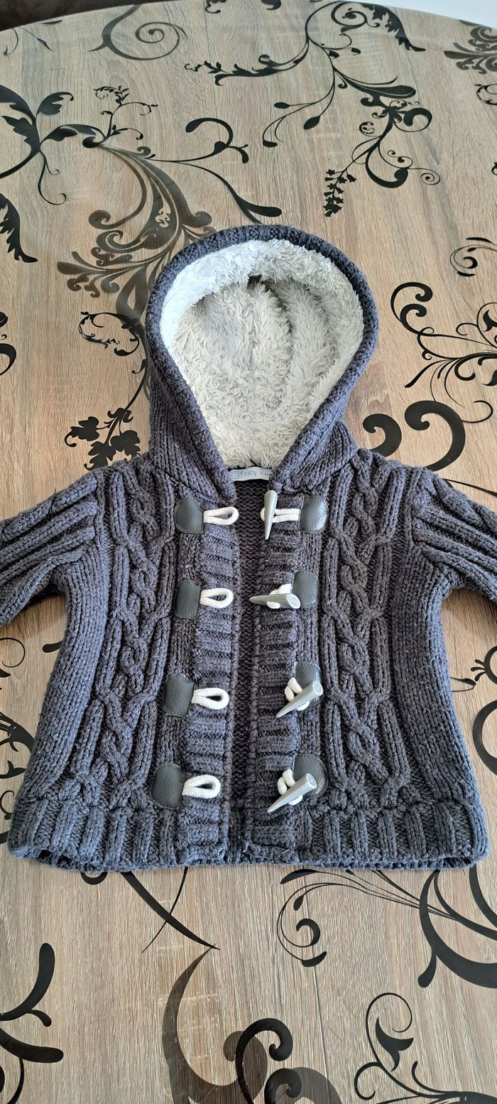 Manteau gilet garçon Taille 6 mois - photo numéro 9
