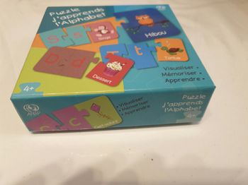 Puzzle j apprends l'alphabet