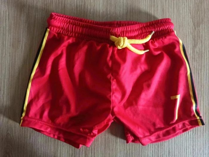 Short de foot JBC Belgique 7 🇧🇪 18 mois