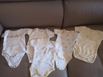 Lot 5 Bodys 3 mois