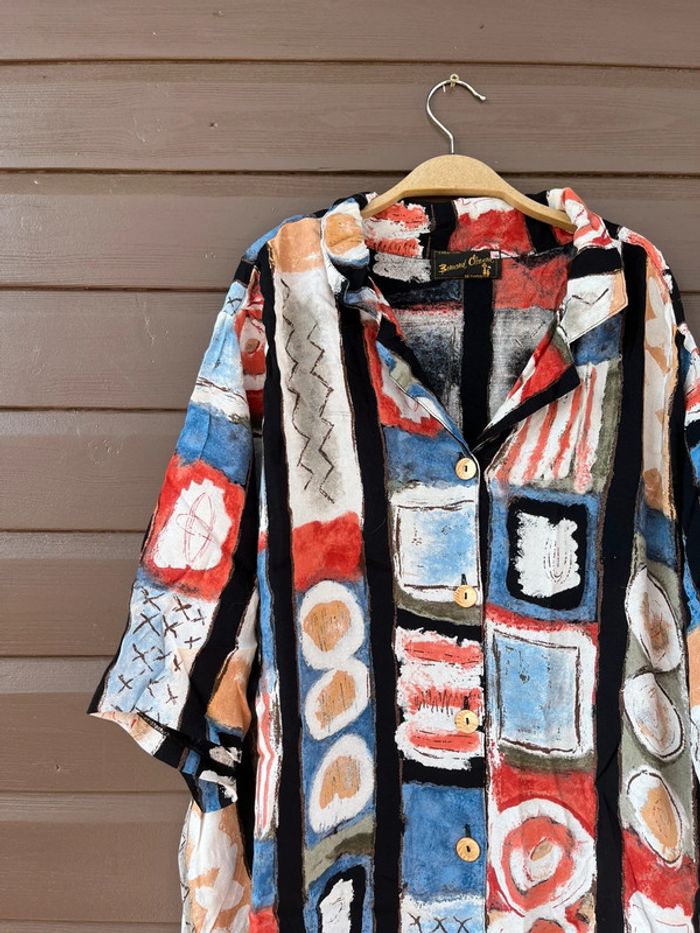 Chemise à motifs