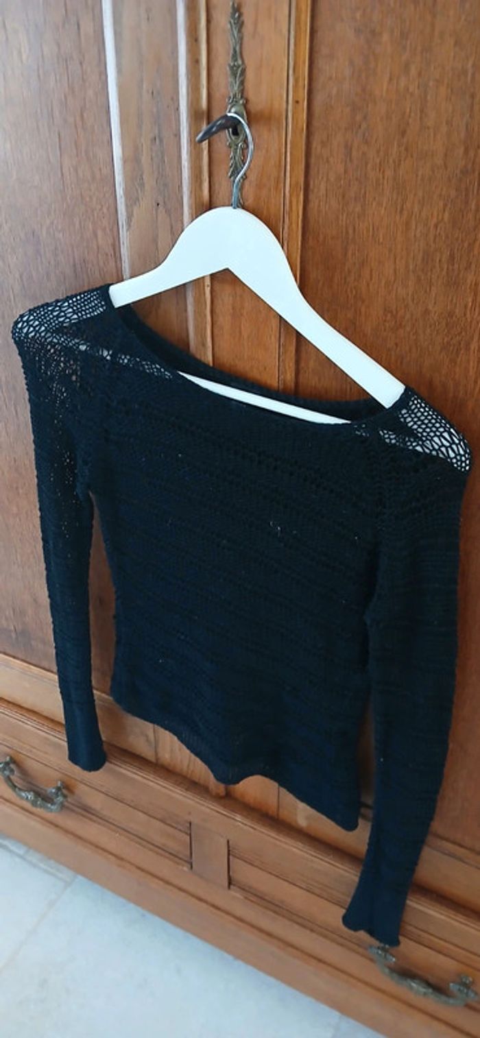 Pull été ajouré