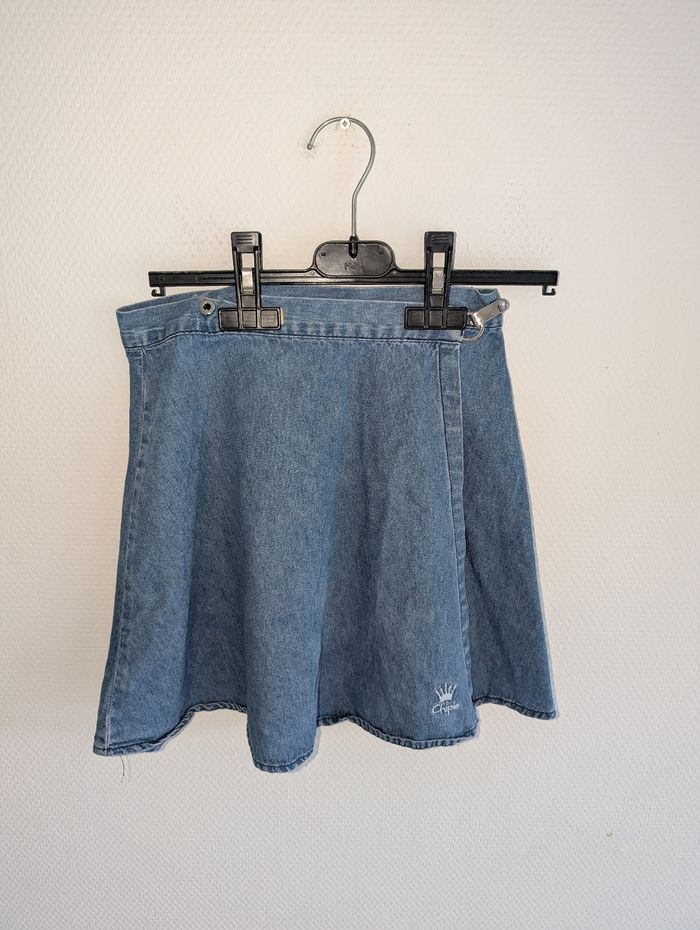 Jupe en jean trapèze Chipie 12 ans