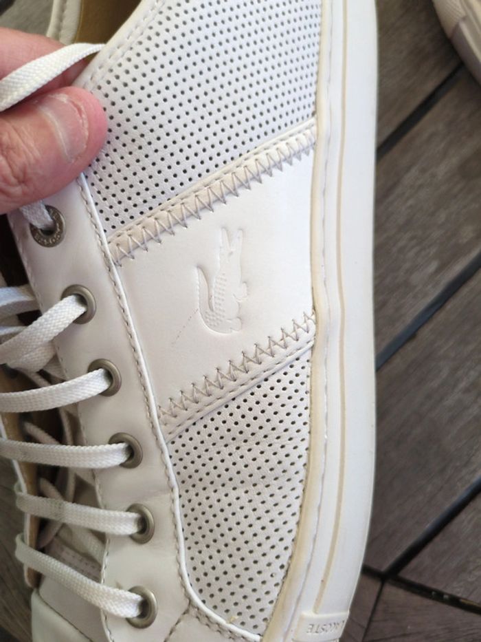 Basket chaussures homme Lacoste 44 - photo numéro 3