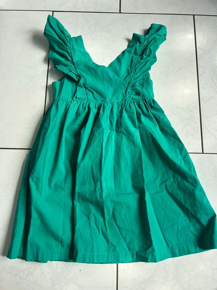 Robe verte épaisse