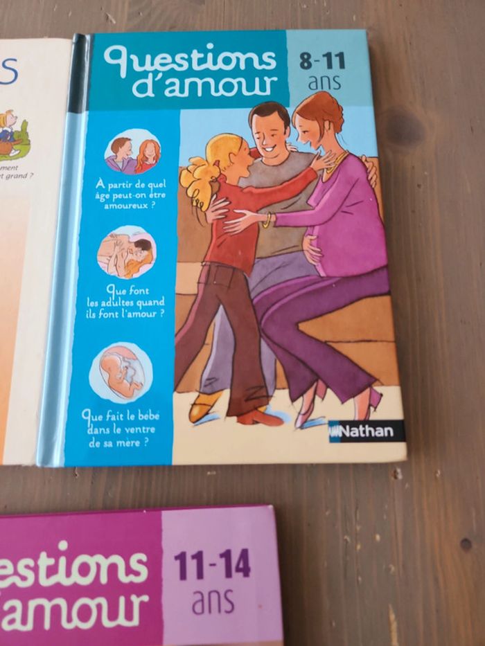 Lot de 3 livres Questions d'amour - photo numéro 7