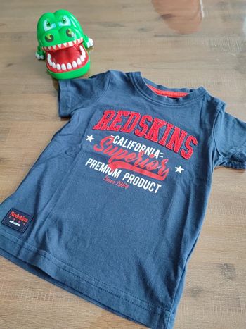 Tee shirt marine Redskins