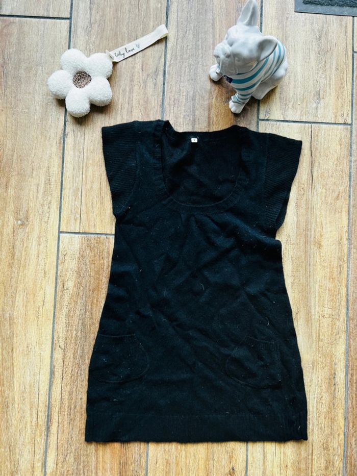 Tunique noir taille s