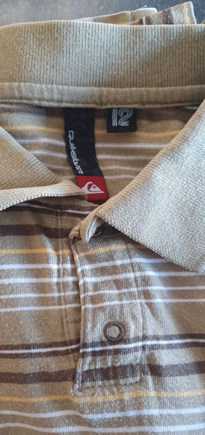 Polo MC garçon 12 ans quiksilver chla5 - photo numéro 5