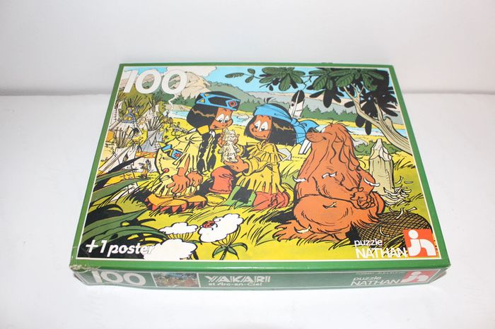 Nathan Puzzle 100 pcs Yakari et Arc en Ciel 1984 - photo numéro 6