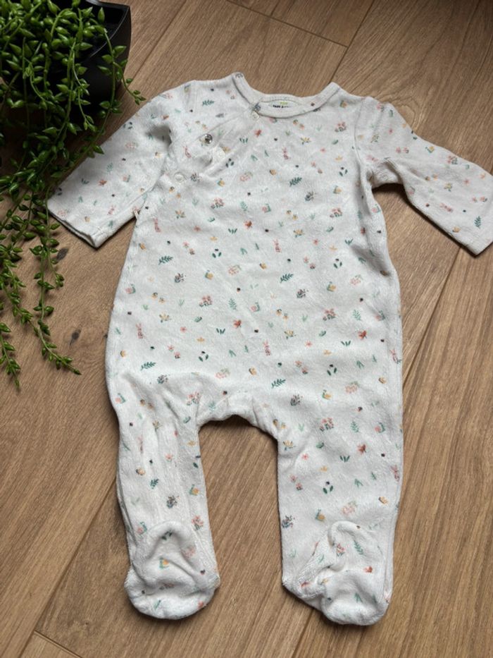 Pyjama velours tao mixte
