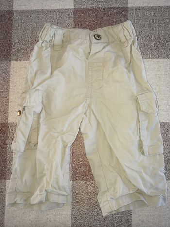Pantalon écru Tex 9 mois