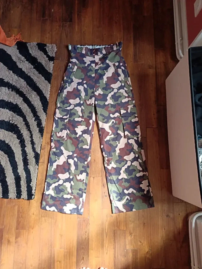 Pantalon militaire fantaisie femme