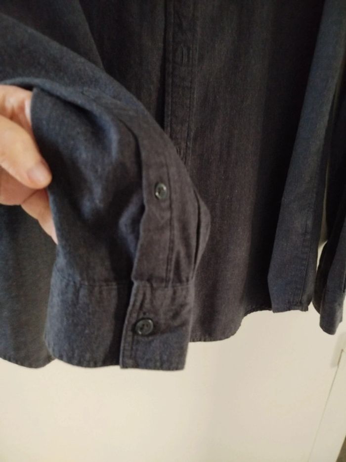 Belle chemise homme anthracite taille L - photo numéro 6