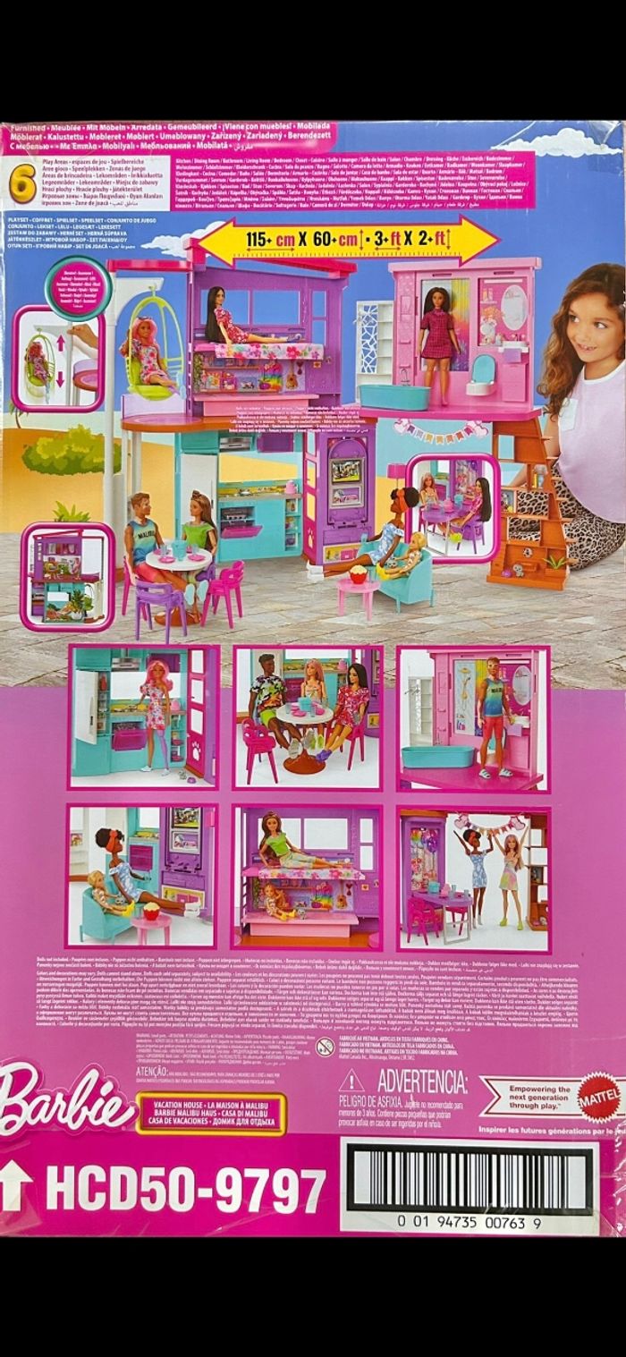 Maison de barbie la maison a malibu - photo numéro 2