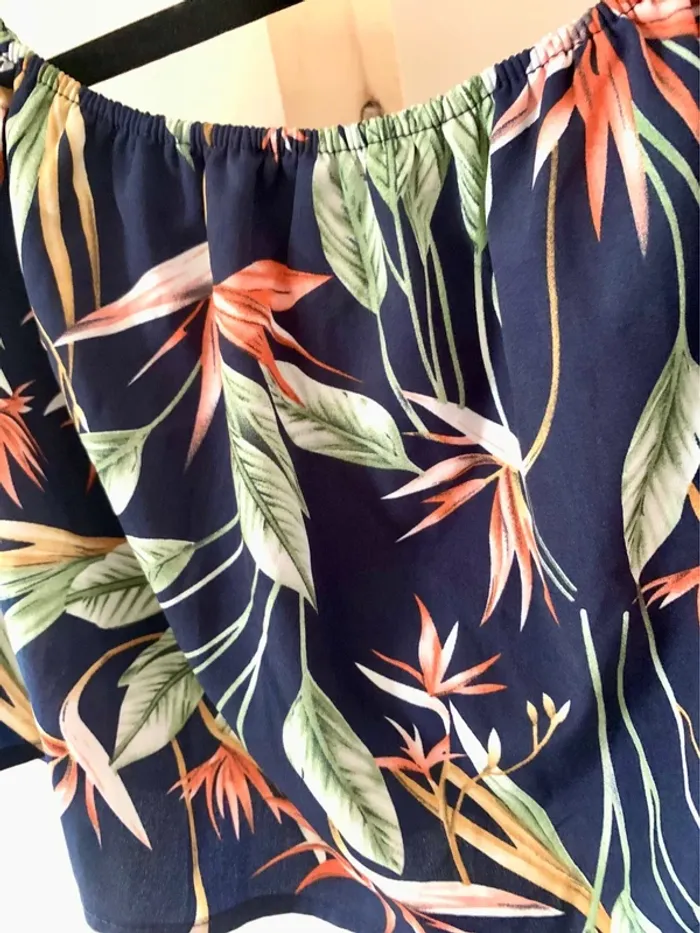 🌴 Bustier tropical doublé  – Taille L/XL - photo numéro 3