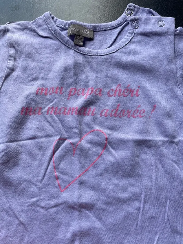 Lot 2 t shirts 12 mois - photo numéro 4