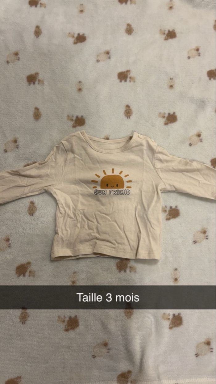 3 t-shirt Kiabi - photo numéro 2