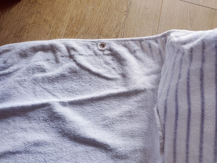 Poncho bain douche marinière Kiabi Taille 18-24 mois - photo numéro 6