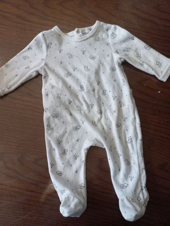 Pyjama chatons velour 6mois