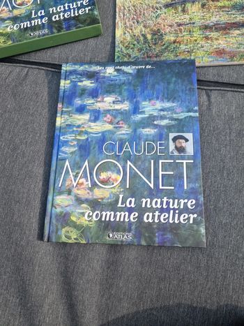 Livre claude monet