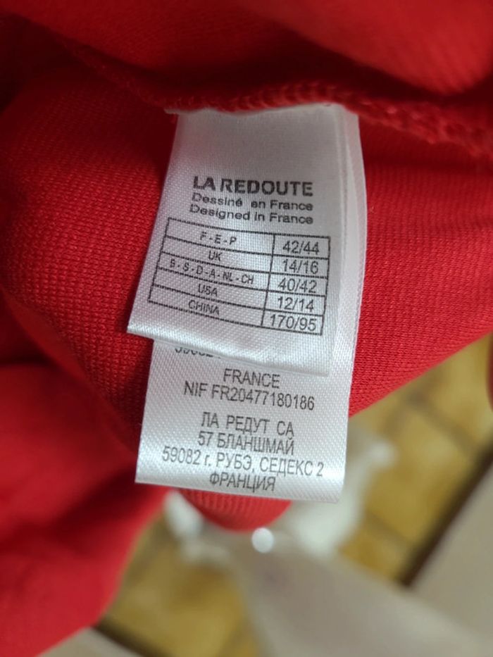 Robe rouge Anne Weyburn taille 42-44 - photo numéro 8