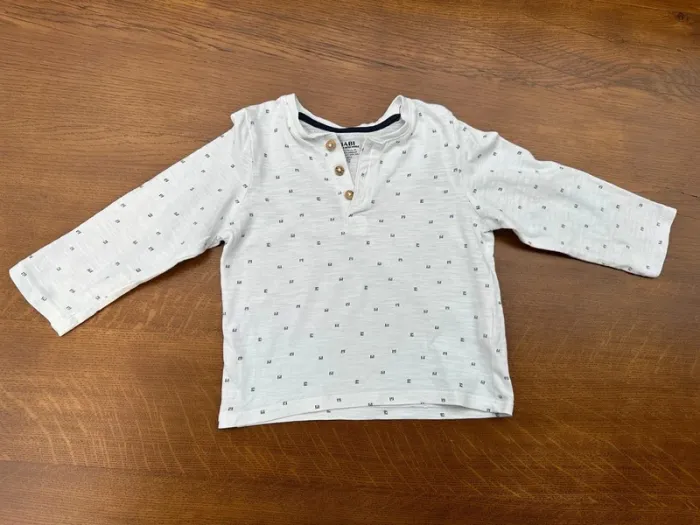 T-shirt blanc kiabi 18 mois - photo numéro 2