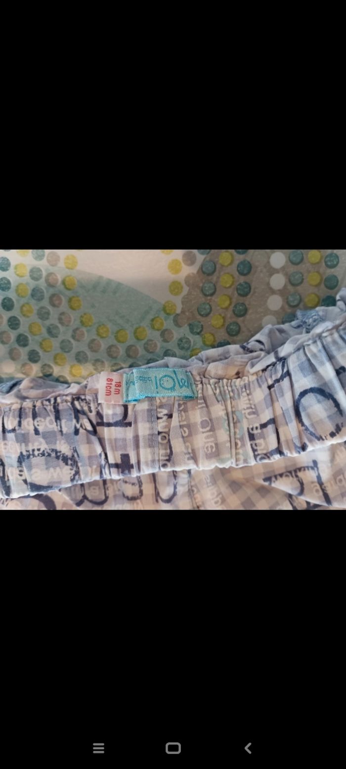 Short 28 mois garçon Gémo TBE - photo numéro 3