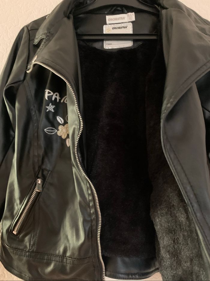 Blouson en simili cuir Orchestra - photo numéro 4