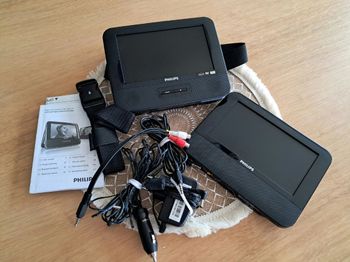 Lecteur dvd double écran Philips