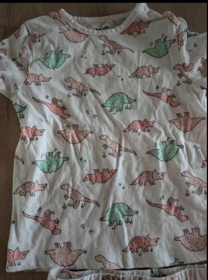 Pyjama d'été short t-shirt - photo numéro 2