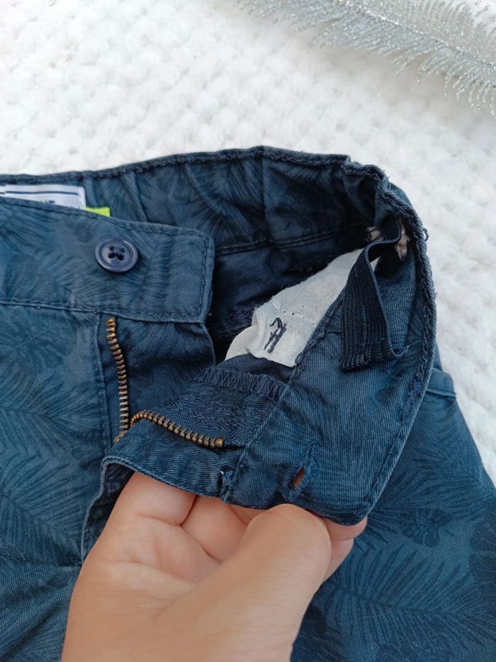 🔸Short imprimé feuilles La Fabrique des Garçons – 3 ans🔸 - photo numéro 4