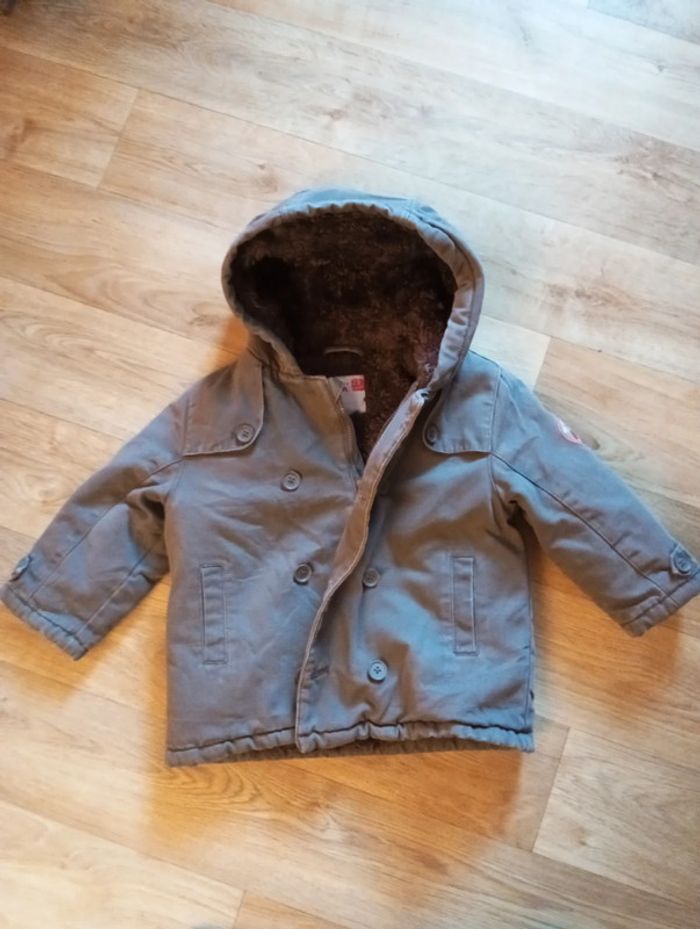 Manteau garçon fourré 23 mois du pareil au même